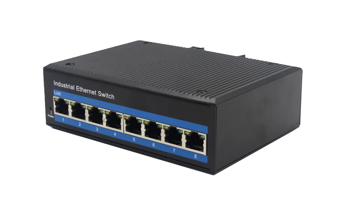 LBTD08GP 8-port PoE+ industrial Ethernet switch
